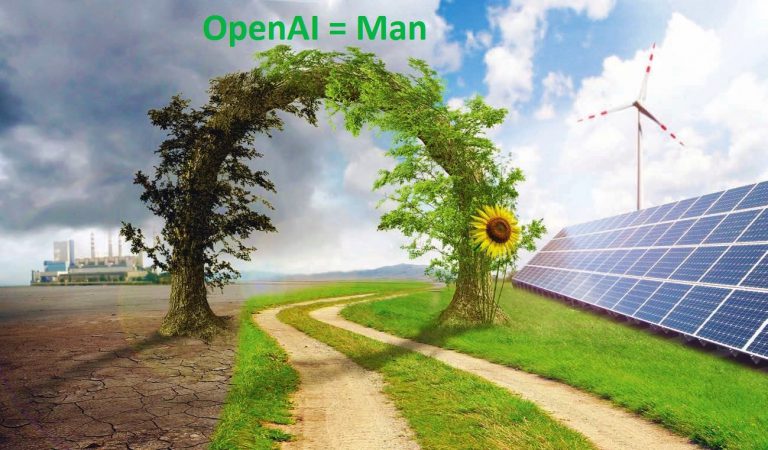 Ai down green energy
