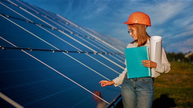 Solar Inverter girl