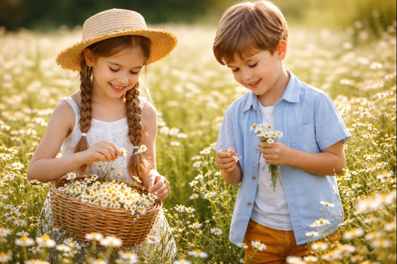 Mușețel (Matricaria chamomilla L.)