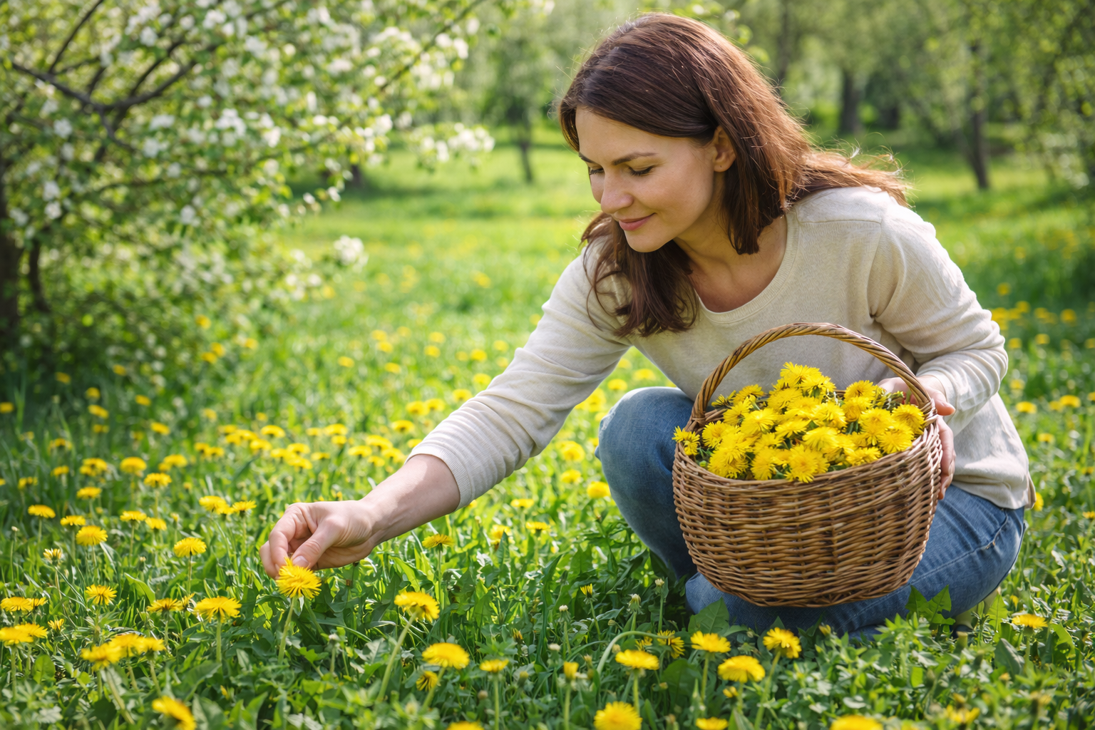Păpădia (Taraxacum officinale)